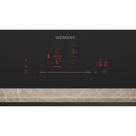 Plaque à induction Siemens EX81AHEC1E 80 cm 4 zones flexInduction Home Connect