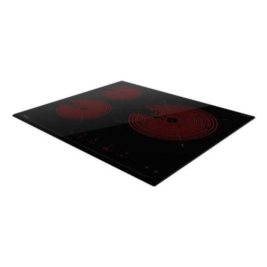 Placa de Vitrocerámica Teka TZC 63120 60 cm 3 Zonas Táctil Negro