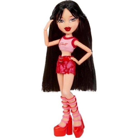 Gelenkige Bratz Goin' Out Jade Puppe 29,8 cm mit Kleidung und Accessoires