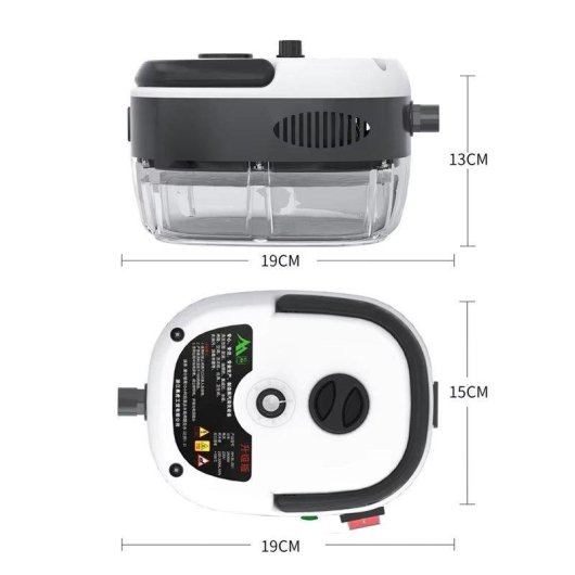 Limpiateur vapeur 2500W haute température portable avec brosses cuisine salle de bain voiture