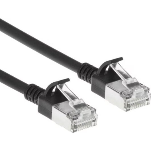Câble Réseau ACT CAT6A Slimline S/FTP LSZH 3 m Connecteur RJ45