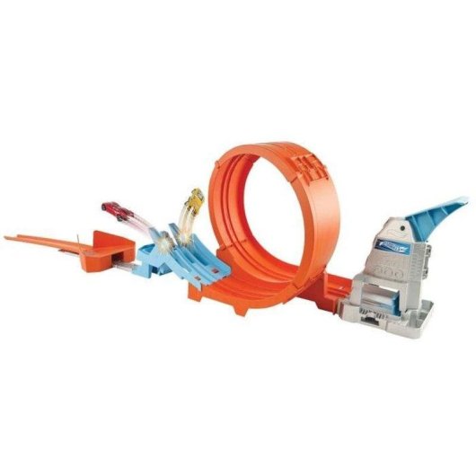 Circuito Hot Wheels Looping Champion Action con 1 Auto 1:64 Doppio Lanciatore