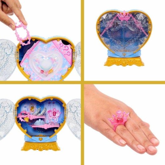 Puppe Disney Princess Jewel Reveal Aschenputtel mit abnehmbarem Rock und Schmuck