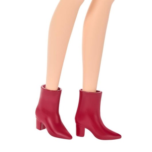 Barbie Fashionistas JJN59 Bambola 32 cm Vestito Rosa Leopardo Stivali