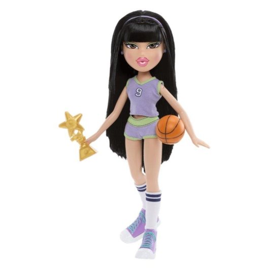Bratz Play Sportz Jade Puppe mit Ball und Pokal