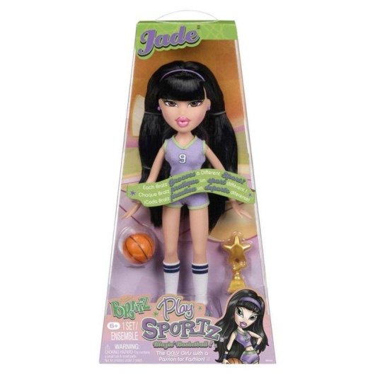 Bratz Play Sportz Jade Puppe mit Ball und Pokal