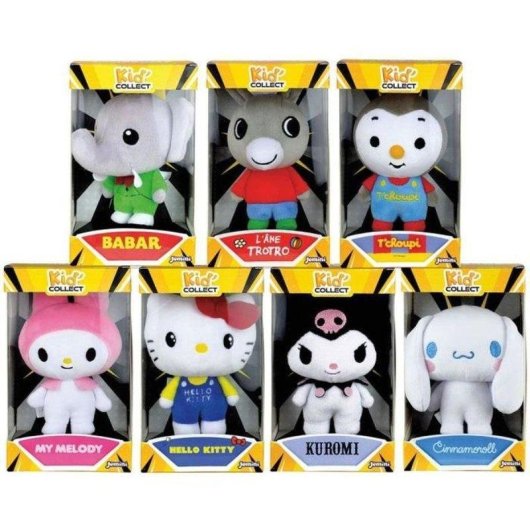 Kuscheltier Jemini Kid'Collect Kuromi 13 cm Lizenz Sanrio