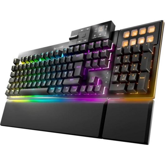 Teclado be quiet! Dark Mount mecánico Silent Tactile UK ISO con RGB