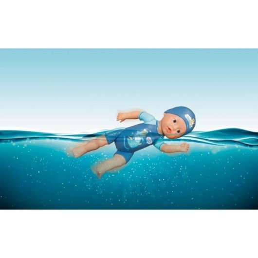 Boneca BABY born My First Swim Boy 30 cm para banho e piscina