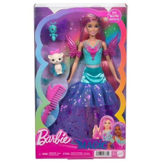 Muñeca Barbie Malibu A Touch Of Magic 30 cm con Accesorios
