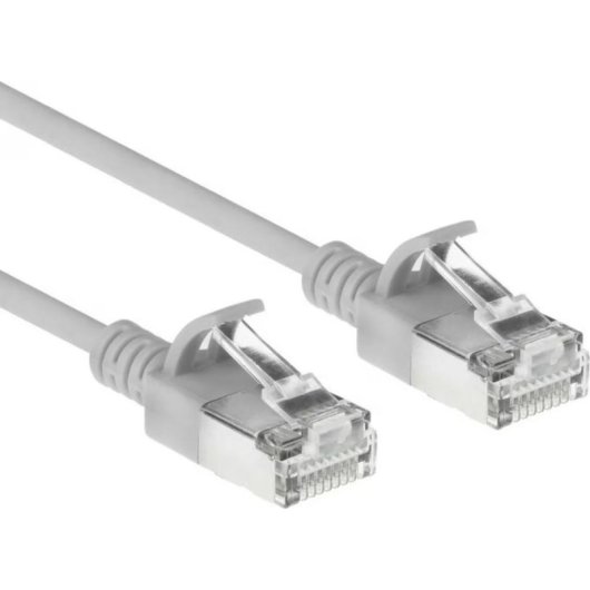 Câble Réseau ACT CAT6A Slimline S/FTP LSZH 1 m
