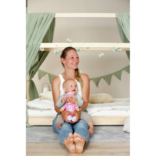 Poupée Bébé Douce BABY born Sleepy Pink 30 cm Sonnerie Lavable