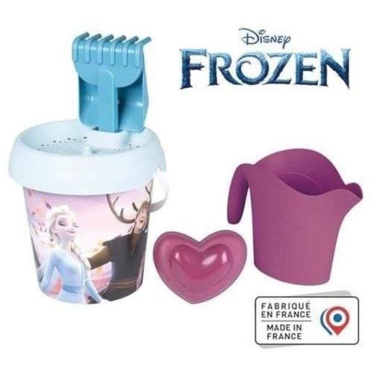 Smoby Frozen Spielzeug-Set mit Eimer, Gießkanne und Sandzubehör