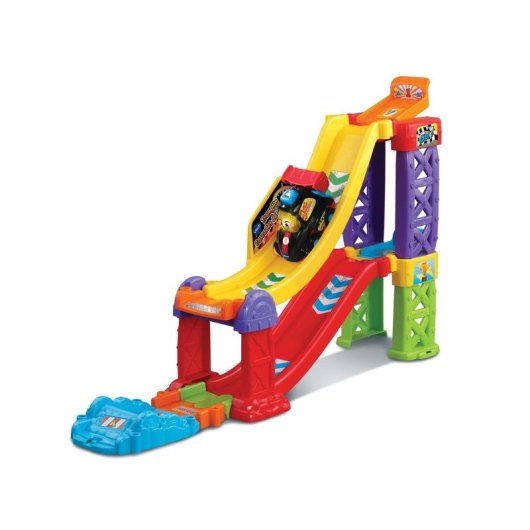 Circuito de coches VTech Tut Tut Bolides Rampa Cascadas con Lucas y sonidos
