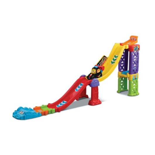 Circuito de coches VTech Tut Tut Bolides Rampa Cascadas con Lucas y sonidos
