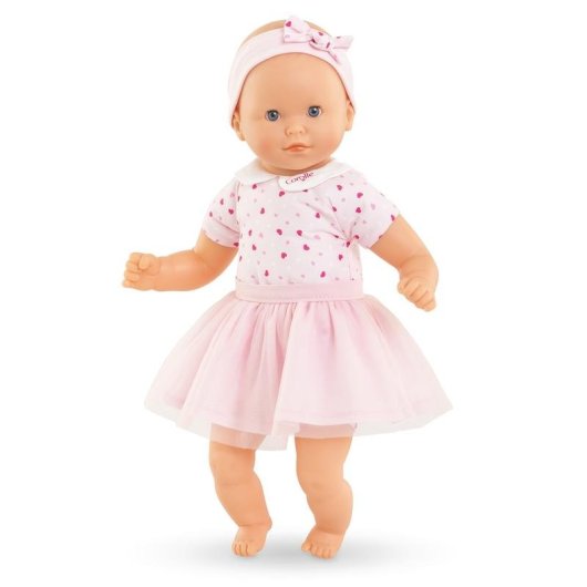 Poupée Bébé Corolle Mon Adorable Petit Poupon Coeurs 30 cm