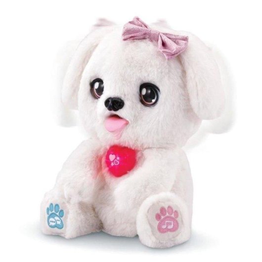 Peluche Interativo VTech Kisskiss com Sensor de Nariz e 200+ Músicas