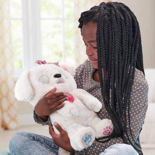Peluche Interativo VTech Kisskiss com Sensor de Nariz e 200+ Músicas