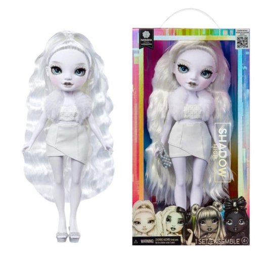 Muñeca Moda Rainbow High Shadow High Natasha 279 mm Pelo Blanco