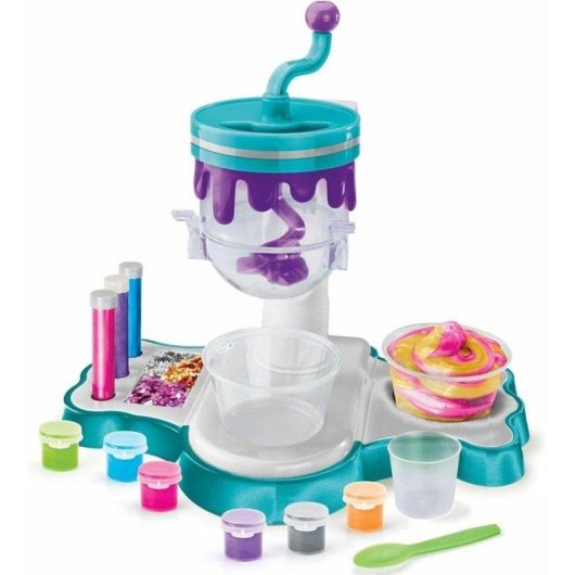 Kit para fazer slime Lexibook Cra-z-slimy Sparkling misturador manual +6