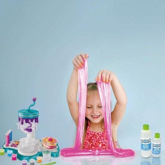 Kit para fazer slime Lexibook Cra-z-slimy Sparkling misturador manual +6