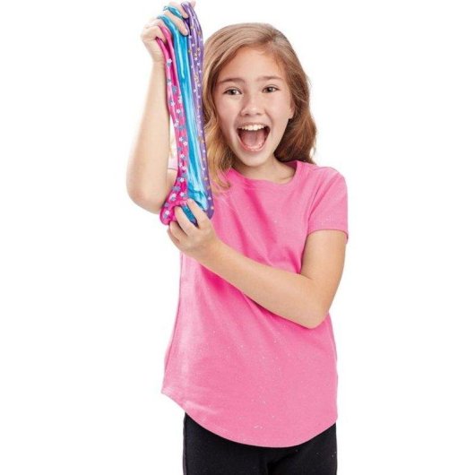 Kit para fazer slime Lexibook Cra-z-slimy Sparkling misturador manual +6