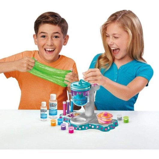 Kit para fazer slime Lexibook Cra-z-slimy Sparkling misturador manual +6