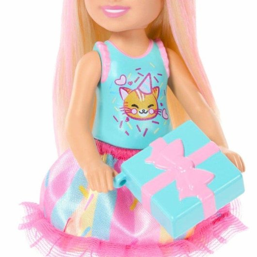 Muñeca Barbie Chelsea Fiesta de Cumpleaños 6" con accesorios