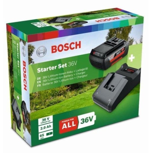 Kit de cargador y batería Bosch GBA 36V 2.0Ah con cargador AL 36V-20