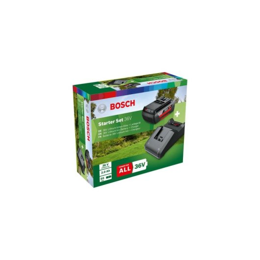 Kit de cargador y batería Bosch GBA 36V 2.0Ah con cargador AL 36V-20