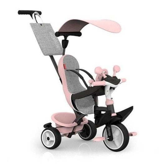 Tricliclo Évolutif 3-en-1 Smoby Baby Driver Rose - 10 Mois à 3 Ans