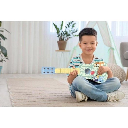 Akustikgitarre Lexibook Bluey 53 cm 6 Metallsaiten