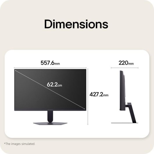 Monitor LG 24.4" Full HD 200Hz IPS 1ms FreeSync G-SYNC HDR10 Gaming