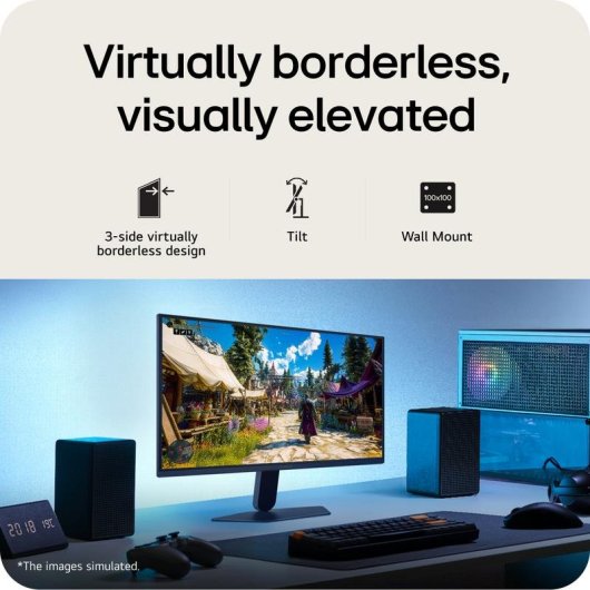 Monitor LG 24.4" Full HD 200Hz IPS 1ms FreeSync G-SYNC HDR10 Gaming