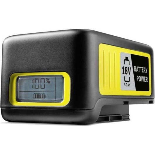 Batteria Kärcher Power 18V 5Ah Li-ion LCD IPX5 Utensile Compatibile