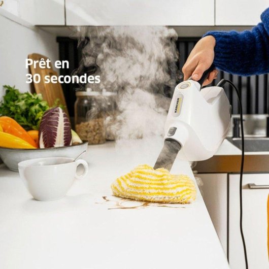 Kärcher SC 1 Multi Comfort Tragbarer Dampfreiniger 1300 W Weiß