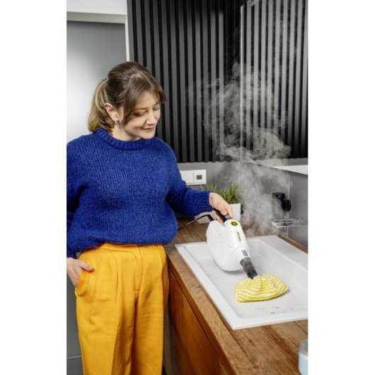 Kärcher SC 1 Multi Comfort Tragbarer Dampfreiniger 1300 W Weiß