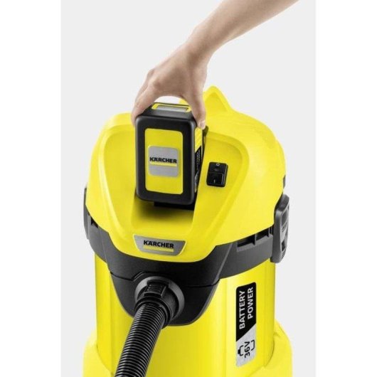 Akku Staubsauger Kärcher WD 3 Cordless 300W 36V 15 Min 17L Blasfunktion