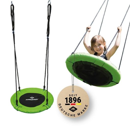 Oscillatore Nido di Uccello Schildkröt 60 cm Verde, Regolabile 70-150 cm