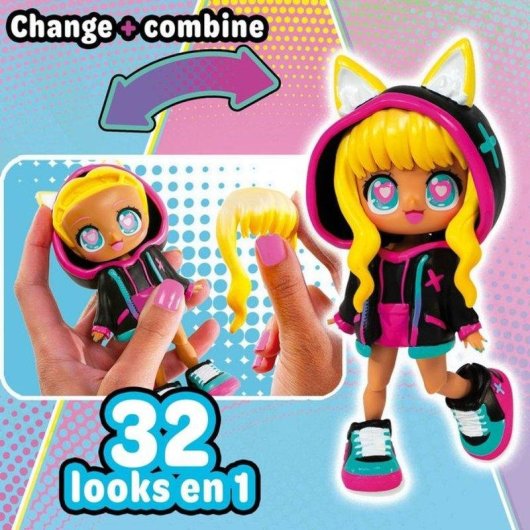 Anpassbare Puppe Bandai Animakii Lollipop & Bubblegum 32 Looks
