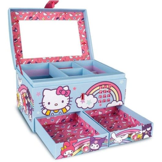 Caixa de Joias Hello Kitty Lilac com Cerradura de Código e Som