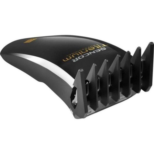 Máquina de Cortar Cabelo Profissional Sencor SHP 8305BK Sem Fios 60min 12 Pentes LED