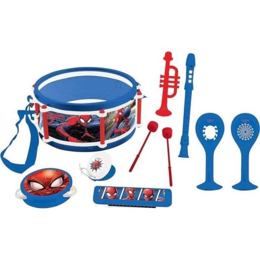 Set Musical Infantil Lexibook Spider-man 7 Piezas