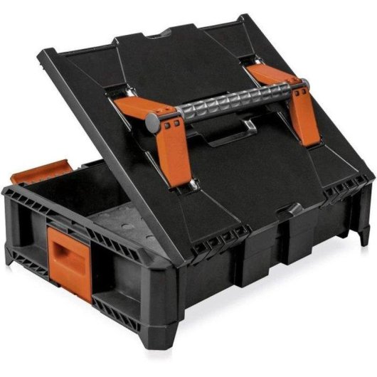 Caja de herramientas TOOD TB 501 Profesional Apilable ABS 9 L Negro/naranja