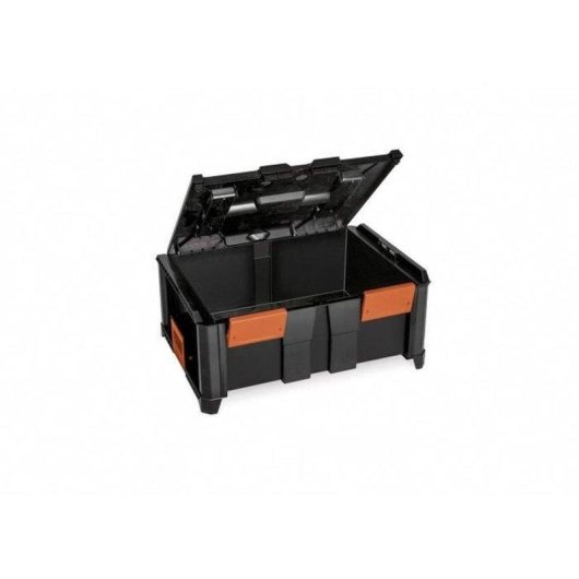 Caja de herramientas TOOD TB 501 Profesional Apilable ABS 9 L Negro/naranja