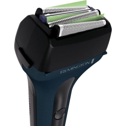 Afeitadora Facial Remington F7000 Inalámbrica 80min Seco y Mojado 3 Láminas Recortador
