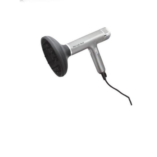 Sèche-cheveux Ionique Professionnel Jean Louis David JLD Aerostyl 1700W 4 Températures 4 Vitesses Accessoires Gris