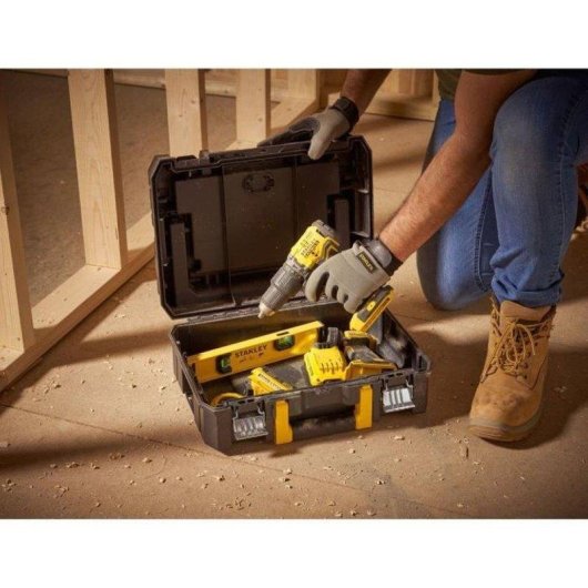 Werkzeugbox Stanley TSTAK-FatMax 14L Modular PRO-STACK Organizer 7 Fächer