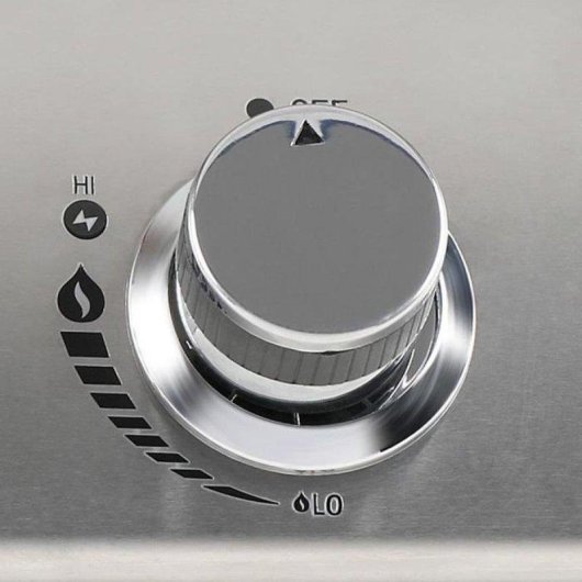 Plancha de gas Livoo DOC277 3 quemadores 7,5 kW acero esmaltado 61 x 38 cm