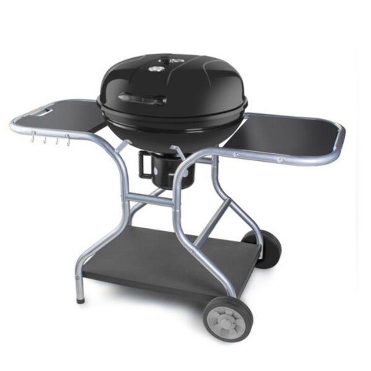Barbacoa de carbón Fieldmann FZG 1014 54 cm tapa abombada con termómetro